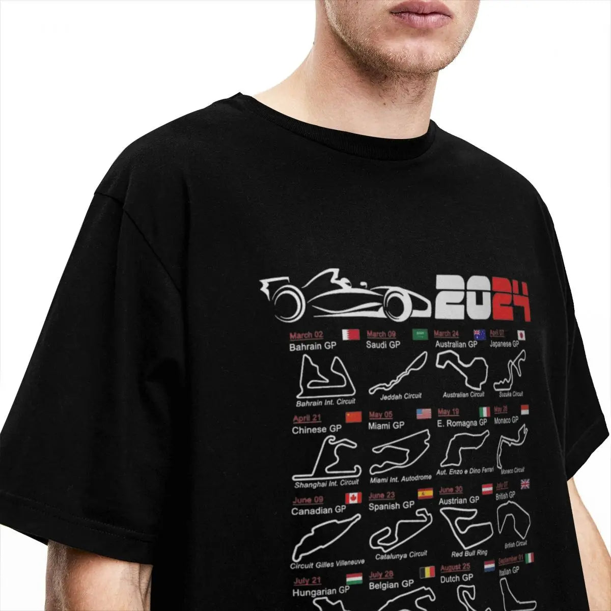 F1 2024 circuit T-shirt