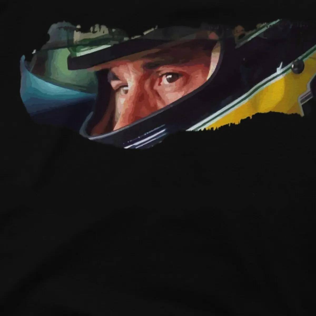 Ayrton Senna T-Shirts Eyes on Victory